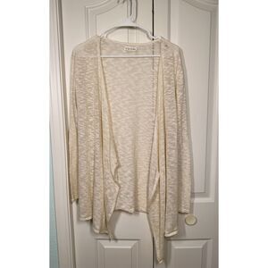 Volcom Women’s Go Go Wrap cardigan M Oat